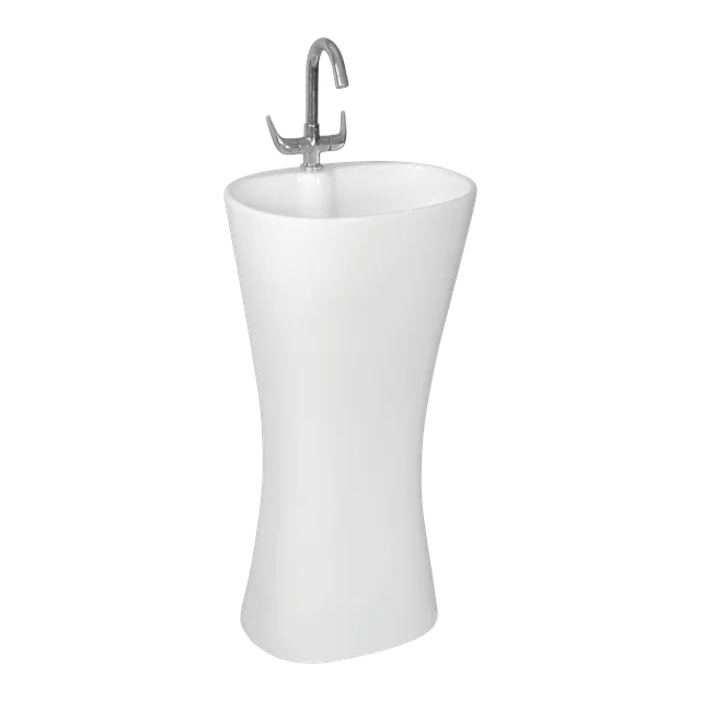Crowny one piece basin