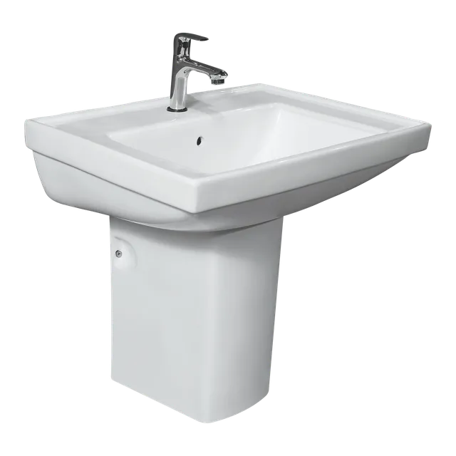 Basin Half Pedestal from the Roca Impex sanitaryware range