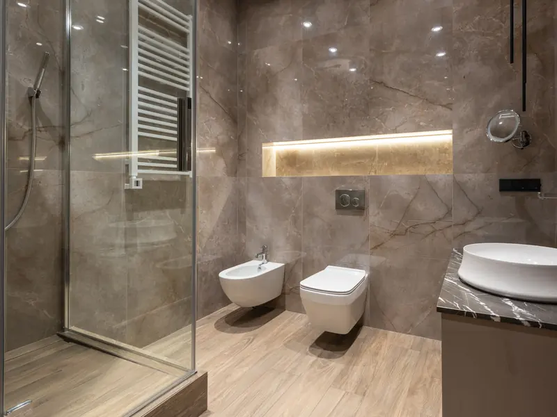 Porcelain Tiles tiles in an interior setting